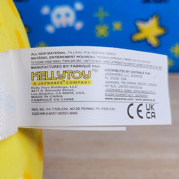 Squishmallow Lexie the Cheetah 8" UltraSoft Bright Squad Stuffed Plush NWT - Picture 4 of 6